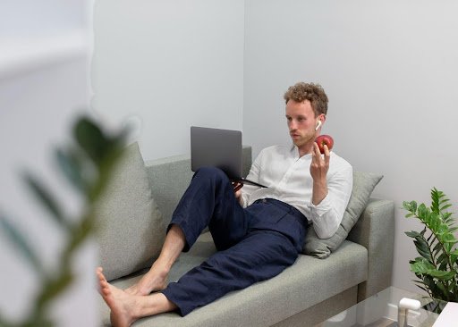 Back pain due to sedentary lifestyle