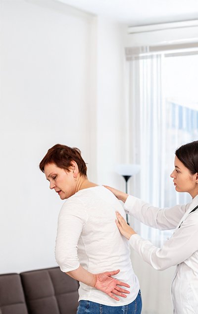 back pain mobile banner