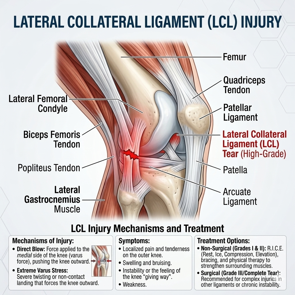 Lateral Collateral Ligament (LCL) Injury​