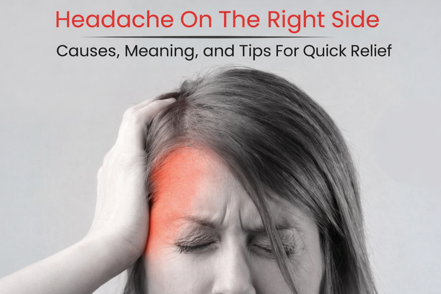 Pain in Right Side of Head