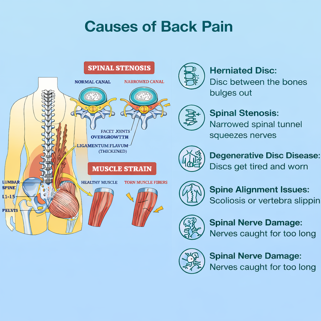 Vertebrogenic Low Back Pain Symptoms
