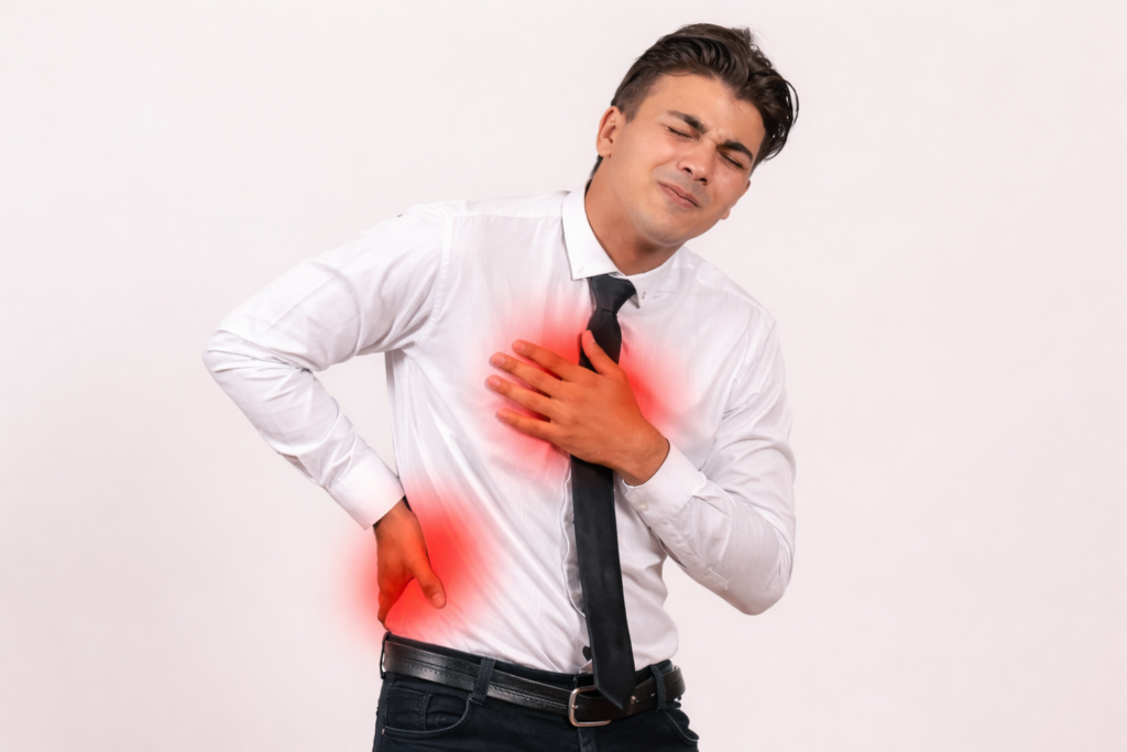 10 Causes of Chest and Back Pain Warning Signs & Treatment