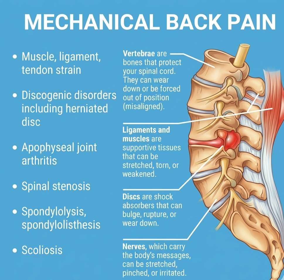Causes of Mechanical Back Pain